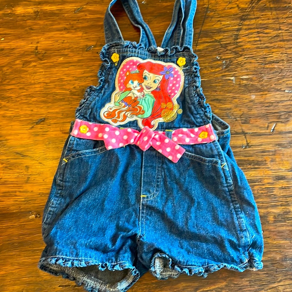 Little Mermaid Overalls